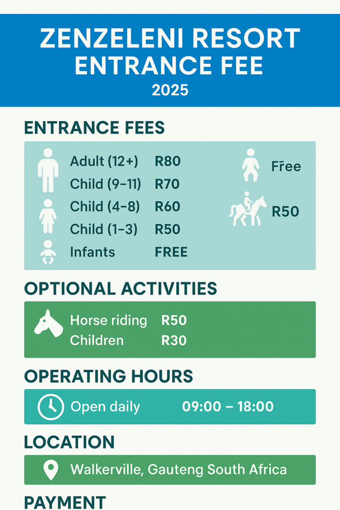 Zenzeleni Resort Entrance Fee