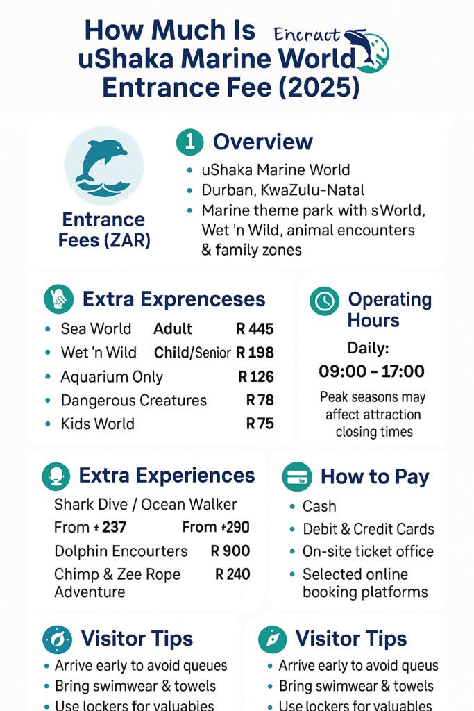 How Much Is Ushaka Marine Entrance Fee